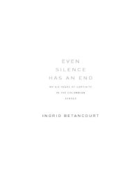 cover of the book Even Silence Has an End