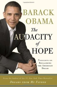 cover of the book The Audacity of Hope