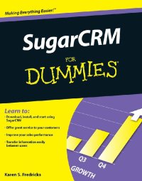 cover of the book SugarCRM for dummies