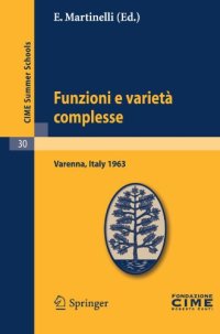 cover of the book Funzioni e varietà complesse