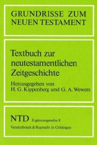 cover of the book Textbuch zur neutestamentlichen Zeitgeschichte