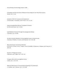 cover of the book Annual Review of Immunology Volume 5 1987