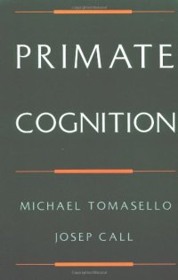 cover of the book Primate cognition