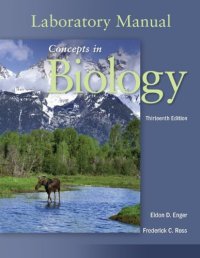 cover of the book Laboratory Manual to accompany Concepts in Biology, 13th edition