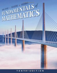 cover of the book Fundamentals of Mathematics, 10th Edition