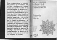 cover of the book La revolución cultural del renacimiento