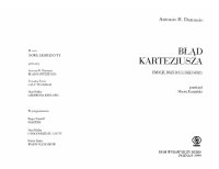 cover of the book Błąd Kartezjusza