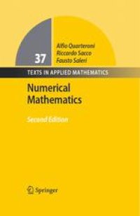 cover of the book Numerical Mathematics