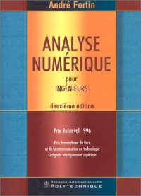 cover of the book Analyse numerique pour ingenieurs