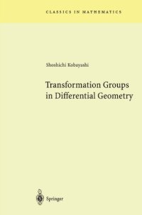 cover of the book Transformation groups in differential geometry