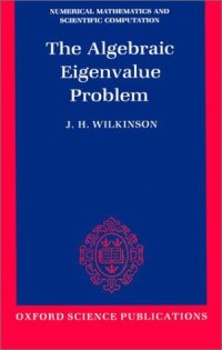 cover of the book The algebraic eigenvalue problem