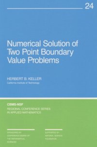 cover of the book Numerical solution of two point boundary value problems