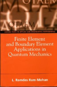 cover of the book Finite Element and Boundary Element Applications in Quantum Mechanics