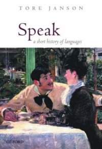 cover of the book Speak. A Short History of Languages