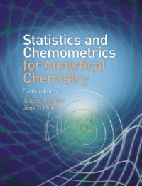 cover of the book Statistics and Chemometrics for Analytical Chemistry, Sixth Edition