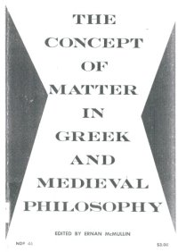 cover of the book The concept of matter in Greek and medieval philosophy