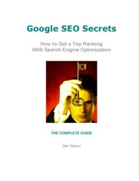 cover of the book Google SEO Secrets