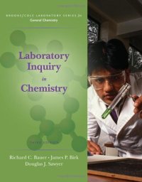 cover of the book Laboratory Inquiry in Chemistry , Third Edition (Brooks   Cole Laboratory Series for General Chemistry)