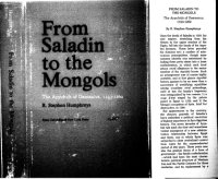 cover of the book From Saladin to the Mongols: The Ayyubids of Damascus, 1193-1260