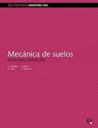 cover of the book Mecánica de suelos. Problemas resueltos