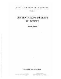 cover of the book Les tentations de Jésus au désert