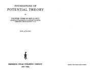 cover of the book Foundations of Potential Theory