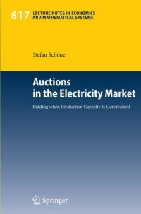 cover of the book Auctions in the Electricity Market