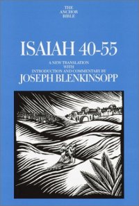 cover of the book Isaiah 40-55: A New Translation with Introduction and Commentary