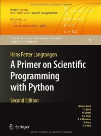 cover of the book A Primer on Scientific Programming with Python