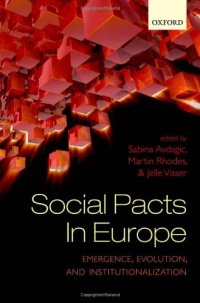 cover of the book Social Pacts in Europe: Emergence, Evolution, and Institutionalization