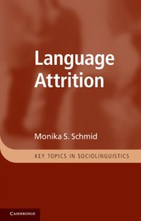 cover of the book Language Attrition