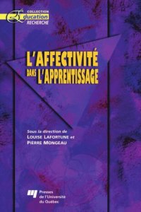 cover of the book L'affectivité dans l'apprentissage