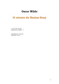 cover of the book O Retrato de Dorian Gray