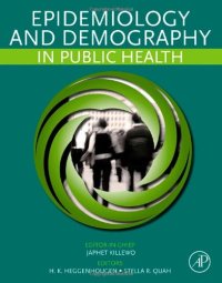 cover of the book Epidemiology and Demography in Public Health