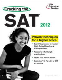 cover of the book Cracking the SAT: 2012 Edition