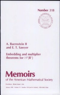 cover of the book Embedding and Multiplier Theorems for Hp (R^n)