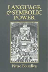 cover of the book Language and Symbolic Power