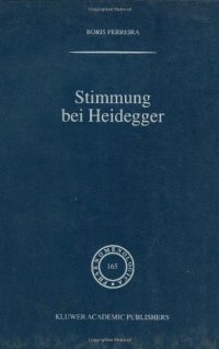 cover of the book Stimmung bei Heidegger: Das Phänomen der Stimmung im Kontext von Heideggers Existenzialanalyse des Daseins