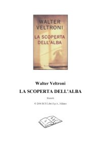 cover of the book La scoperta dell'alba