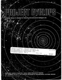 cover of the book Project Cyclops: A Design Study of a System for Detecting Extraterrestrial Intelligence