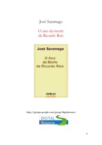 cover of the book Ano da Morte de Ricardo Reis, O