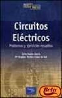 cover of the book Circuitos eléctricos: problemas y ejercicios resueltos