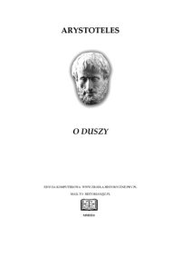 cover of the book O Duszy