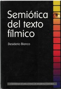 cover of the book Semiótica del texto fílmico