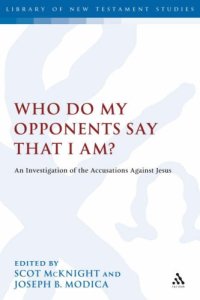 cover of the book Who Do My Opponents Say That I Am?: An Investigation of the Accusations Against the Historical Jesus (Library Of New Testament Studies 327)