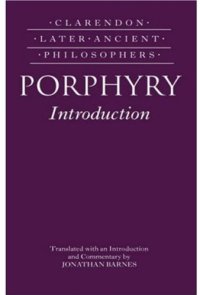 cover of the book Porphyry Introduction (Clarendon Later Ancient Philosophers)