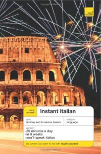 cover of the book Teach Yourself Instant Italian (with Audio)