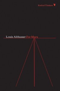 cover of the book For Marx (Radical Thinkers)