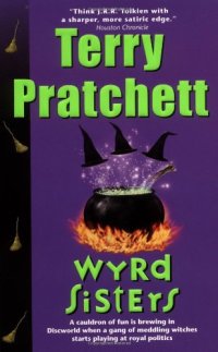 cover of the book Wyrd Sisters Discworld series