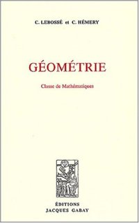 cover of the book Géométrie: Classe de mathématiques